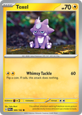 Toxel 69/182 — English Pokémon Paradox Rift (2023)
