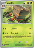 Crustle 7/182 — English Pokémon Paradox Rift (2023)