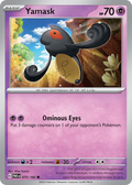 Yamask 75/182 — English Pokémon Paradox Rift (2023)