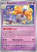 Espathra 81/182 — English Pokémon Paradox Rift (2023)