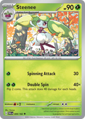 Steenee 9/182 — English Pokémon Paradox Rift (2023)