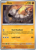 Onix 90/182 — English Pokémon Paradox Rift (2023)