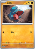 Gible 94/182 — English Pokémon Paradox Rift (2023)
