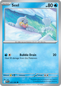Seel 21/94 — English Pokémon Phantasmal Flames (2025)