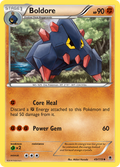 Boldore 49/119 English Pokémon card from Phantom Forces (2014)