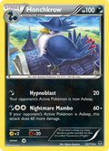 Honchkrow 52/119 English Pokémon card from Phantom Forces (2014)