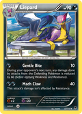 Liepard 57/119 English Pokémon card from Phantom Forces (2014)