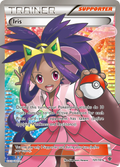 Iris 101/101 Pokémon card from Plasma Blast (2013), English Rare Ultra