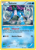 Suicune 20/101 Pokémon card from Plasma Blast (2013), English Rare