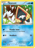 Snorunt 21/101 Pokémon card from Plasma Blast (2013), English Common