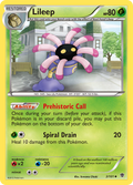 Lileep 3/101 Pokémon card from Plasma Blast (2013), English Uncommon
