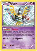 Sigilyph 41/101 Pokémon card from Plasma Blast (2013), English Rare Holo