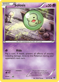 Solosis 42/101 Pokémon card from Plasma Blast (2013), English Common