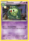 Duosion 43/101 Pokémon card from Plasma Blast (2013), English Uncommon