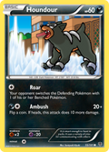 Houndour 55/101 Pokémon card from Plasma Blast (2013), English Common
