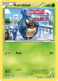Karrablast 6/101 Pokémon card from Plasma Blast (2013), English Common