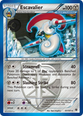 Escavalier 61/101 Pokémon card from Plasma Blast (2013), English Rare