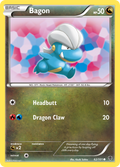 Bagon 62/101 Pokémon card from Plasma Blast (2013), English Common