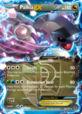Palkia-EX 66/101 Pokémon card from Plasma Blast (2013), English Rare Holo EX