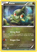Axew 67/101 Pokémon card from Plasma Blast (2013), English Common