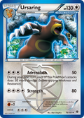 Ursaring 76/101 Pokémon card from Plasma Blast (2013), English Uncommon
