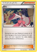 Iris 81/101 Pokémon card from Plasma Blast (2013), English Uncommon