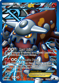 Heatran-EX 109/116 Pokémon card from Plasma Freeze (2013), English Rare Ultra