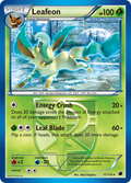 Leafeon 11/116 Pokémon card from Plasma Freeze (2013), English Rare