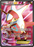 Latias-EX 112/116 Pokémon card from Plasma Freeze (2013), English Rare Ultra