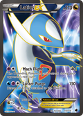 Latios-EX 113/116 Pokémon card from Plasma Freeze (2013), English Rare Ultra