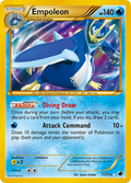 Empoleon 117/116 Pokémon card from Plasma Freeze (2013), English Rare Secret