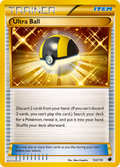 Ultra Ball 122/116 Pokémon card from Plasma Freeze (2013), English Rare Secret