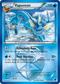 Vaporeon 20/116 Pokémon card from Plasma Freeze (2013), English Uncommon