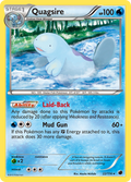 Quagsire 22/116 Pokémon card from Plasma Freeze (2013), English Rare