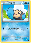 Tympole 24/116 Pokémon card from Plasma Freeze (2013), English Common