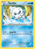 Vanillite 27/116 Pokémon card from Plasma Freeze (2013), English Common
