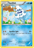 Vanillish 28/116 Pokémon card from Plasma Freeze (2013), English Uncommon