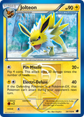Jolteon 34/116 Pokémon card from Plasma Freeze (2013), English Uncommon