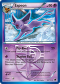Espeon 48/116 Pokémon card from Plasma Freeze (2013), English Uncommon