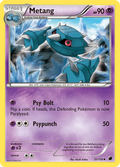 Metang 51/116 Pokémon card from Plasma Freeze (2013), English Uncommon