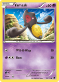 Yamask 55/116 Pokémon card from Plasma Freeze (2013), English Common