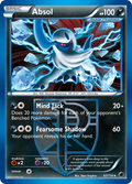 Absol 67/116 Pokémon card from Plasma Freeze (2013), English Rare Holo