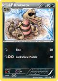 Krokorok 69/116 Pokémon card from Plasma Freeze (2013), English Uncommon