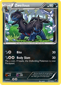 Zweilous 77/116 Pokémon card from Plasma Freeze (2013), English Uncommon