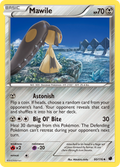 Mawile 80/116 Pokémon card from Plasma Freeze (2013), English Uncommon