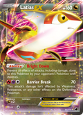 Latias-EX 85/116 Pokémon card from Plasma Freeze (2013), English Rare Holo EX