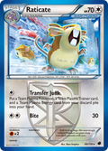 Raticate 88/116 Pokémon card from Plasma Freeze (2013), English Rare