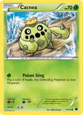 Cacnea 9/116 Pokémon card from Plasma Freeze (2013), English Common
