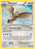 Noctowl 92/116 Pokémon card from Plasma Freeze (2013), English Uncommon