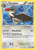 Staraptor 97/116 Pokémon card from Plasma Freeze (2013), English Rare